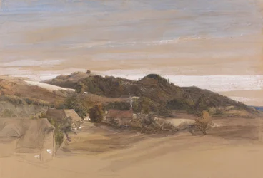 Underriver Hills, Near Sevenoaks, Kent, from the Grounds of J. Herries, Esq.